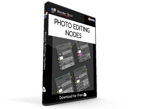 Photo Editing Nodes for Compositor preview image